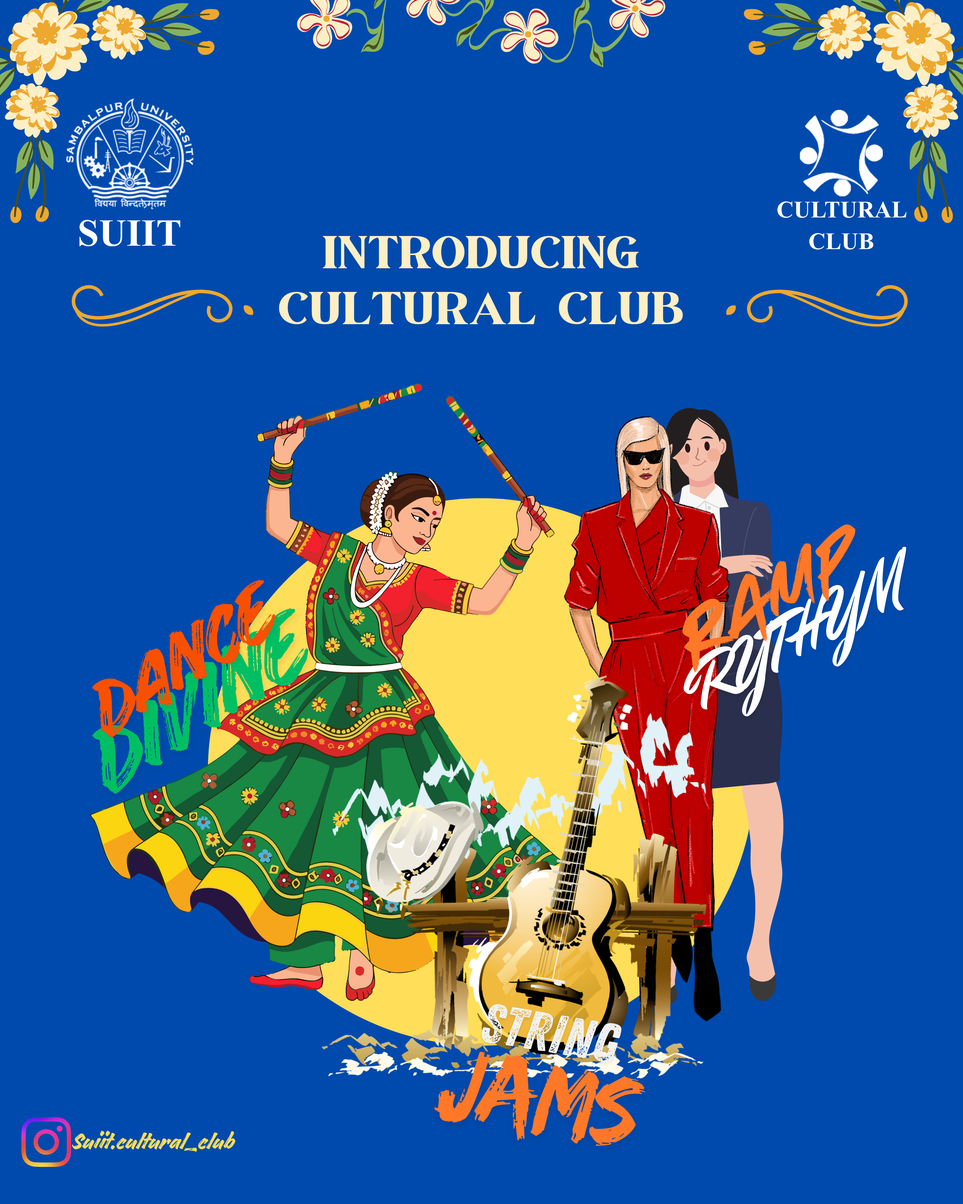 Aavahan Cultural Fest Poster